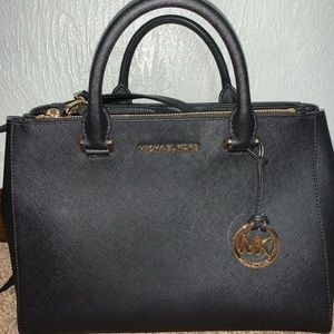 Michael Kors Medium Black Satchel
